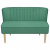 Sofá de tela verde 117x55.5x77 cm 3