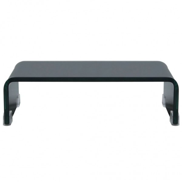 Soporte para TV/Elevador monitor cristal negro 40x25x11 cm M 2