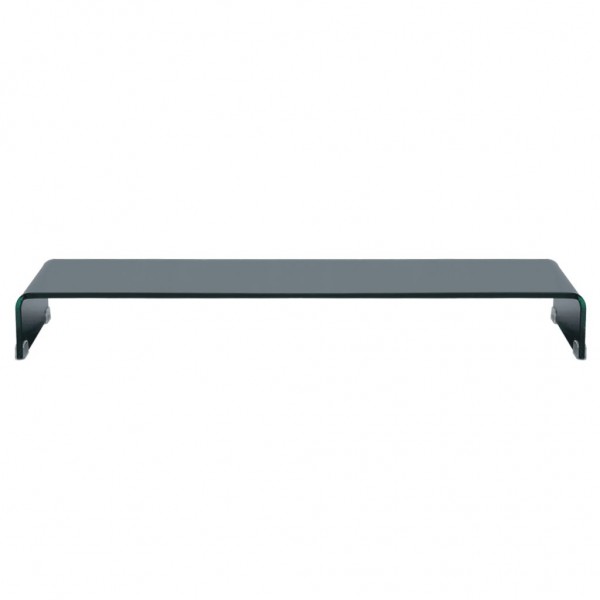 Soporte para TV/Elevador monitor cristal negro 120x30x13 cm M 2