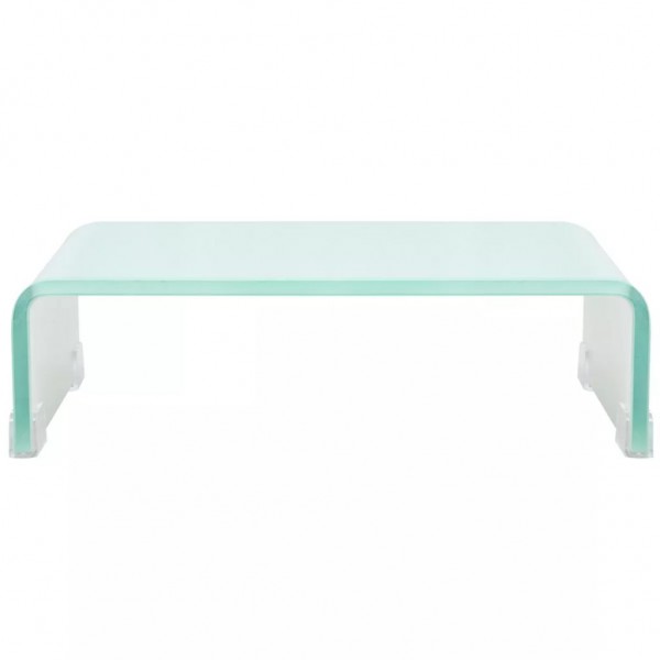 Suporte de TV/monitores em vidro 40x25x11 cm verde M 2