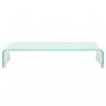 Suporte de TV/monitores em vidro 60x25x11 cm verde 2