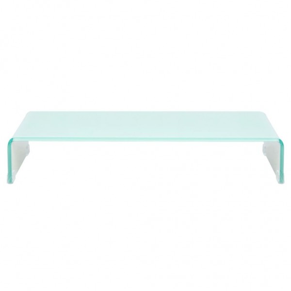 Suporte de TV/monitores em vidro 70x30x13 cm verde M 2