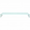 Suporte de TV/monitores em vidro 100x30x13 cm verde 2