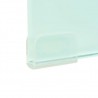 Suporte de TV/monitores em vidro 100x30x13 cm verde 3