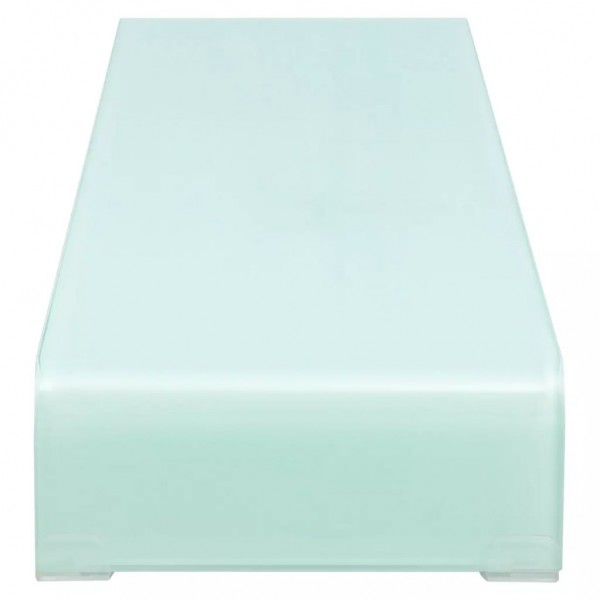 Suporte de TV/monitores em vidro 110x30x13 cm verde M 3