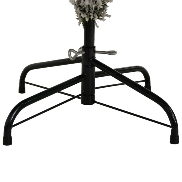 Árvore de Natal artificial articulada c/ flocos de neve 210 cm M 5