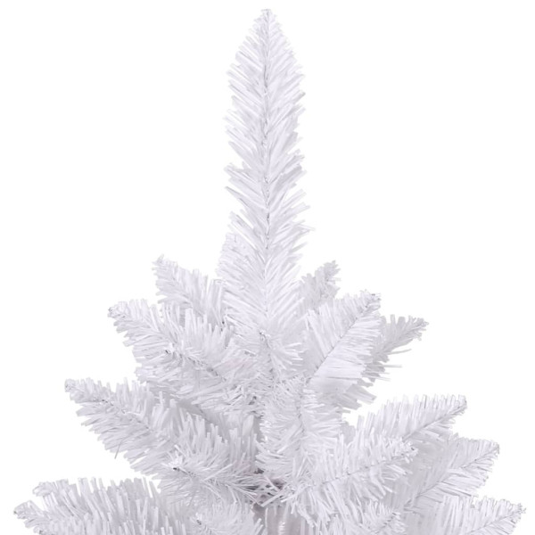 Árbol de Navidad artificial con bisagras y soporte blanco 300cm M 4