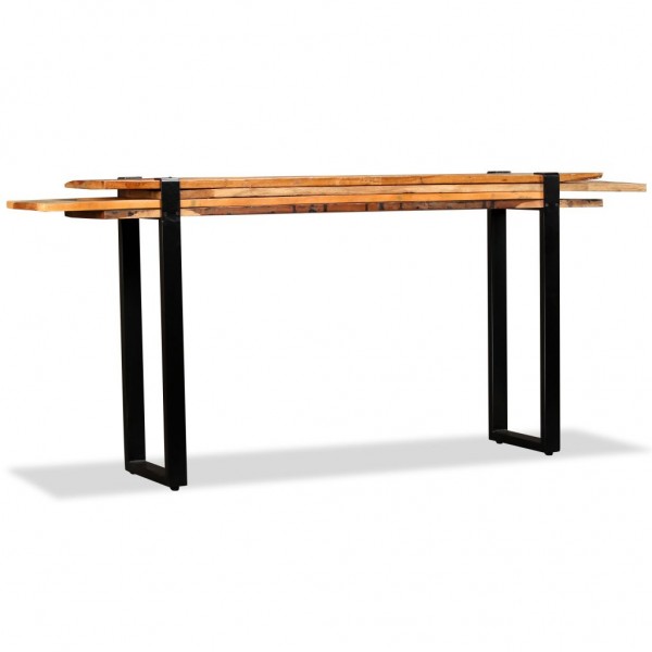 Mesa consola de madera maciza reciclada ajustable M 2