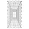 Muro gabião com tampa aço galvanizado 600x50x100 cm 4