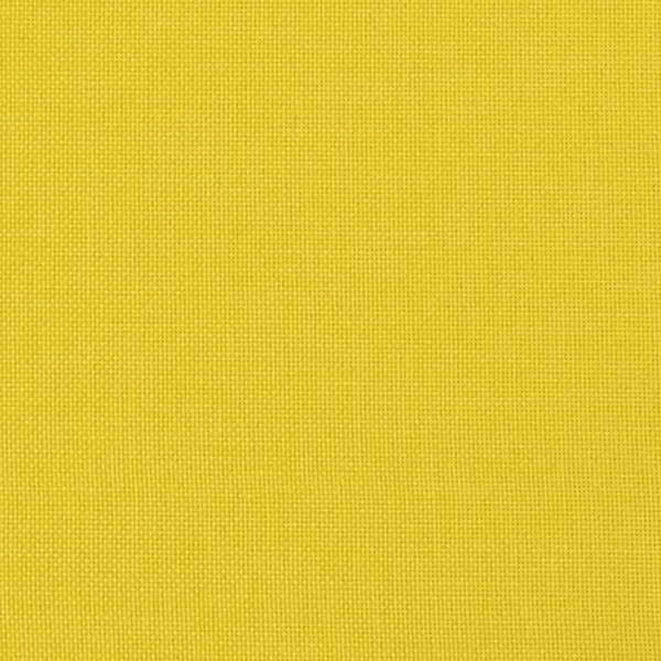 Conjunto de sofá com almofadas 2 peças tecido amarelo claro M 5