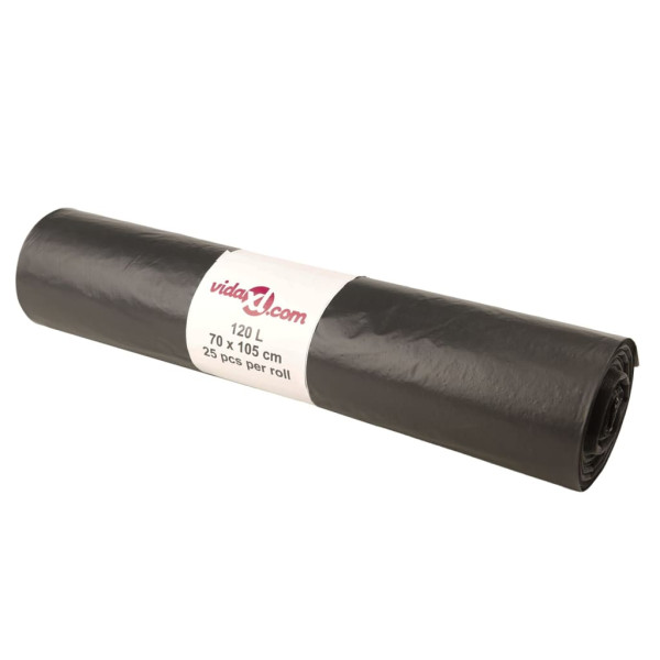 Bolsas de basura negras 250 unidades 120 l M 2