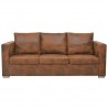 vidaXl  Sofa de 3 plazas 191x73x82 cm piel de ante artificial 1