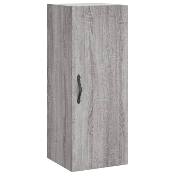 Armario de pared madera de ingeniería gris Sonoma 34.5x34x90 cm M 2