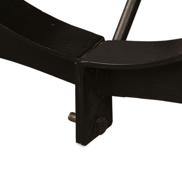 Mesa de salón comedor de madera maciza de mango rugosa 180 cm M 5