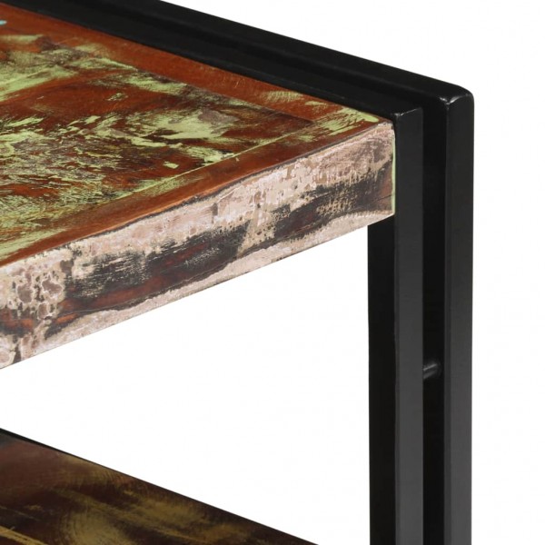 Mueble para TV de madera maciza reciclada 120x30x40 cm M 5