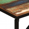 Banco de madera maciza reciclada 110x35x45 cm 5