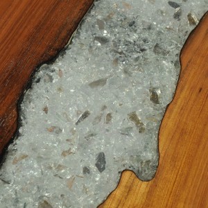 Mesa consola de teca 100x35x75 cm H