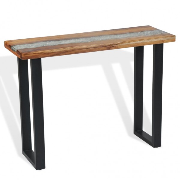 Mesa consola de teca 100x35x75 cm M 5
