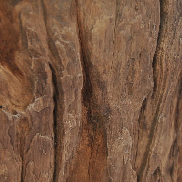 Mesa de centro em teca e vidro 50x40 cm M 3