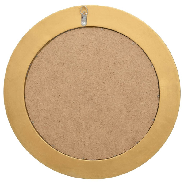 Espejo de pared estilo barroco dorado 50 cm M 4