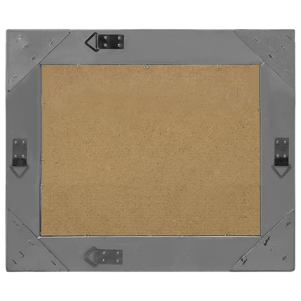 Espejo de pared estilo barroco negro 50x40 cm M 3