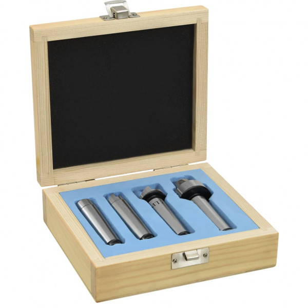 Pontos de torno para madeira 4 pcs MT2 aço M 3