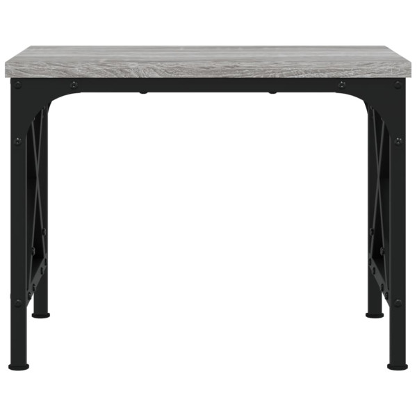 Suporte de impressora 40x30x31cm derivados madeira cinza sonoma M 4