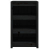 Mueble de cocina exterior madera maciza pino negro 55x55x92 cm 4