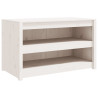 Mueble de cocina exterior madera maciza pino blanco 106x55x64cm 2