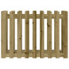 Arriate elevado jardín valla madera impregnada pino 100x50x70cm 5