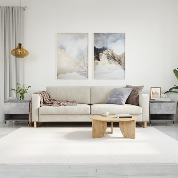 Mesas centro 2 uds madera ingeniería gris hormigón 50x46x50 cm D