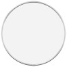 Espejo de pared redondo plateado Ø 30 cm 2