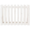 Arriate elevado jardín con valla madera pino blanco 100x50x70cm 5