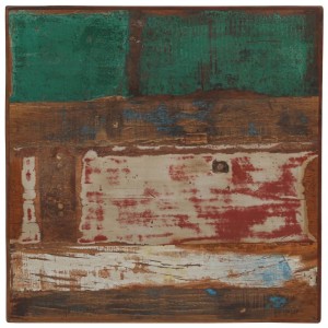 Conjunto de bar 3 pcs madeira recuperada maciça multicor H