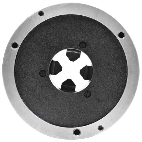 Bucha de torno autocentrante com 4 grampos 200 mm aço M 4