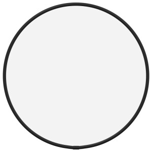 Espejo de pared redondo negro Ø 30 cm H