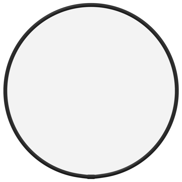 Espejo de pared redondo negro Ø 30 cm M 2
