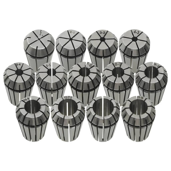 Boquilla de sujeción ER20 13 pzas Set herramientas de torneado D