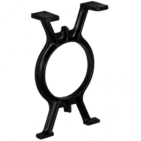 Patas de banco en forma de O 2 unidades hierro fundido M 3