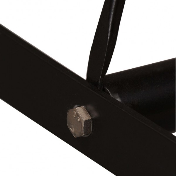 Mesa de bar de madeira maciça de acácia 60x60x107 cm M 5