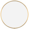 Espelho de parede Ø30 cm redondo dourado 2