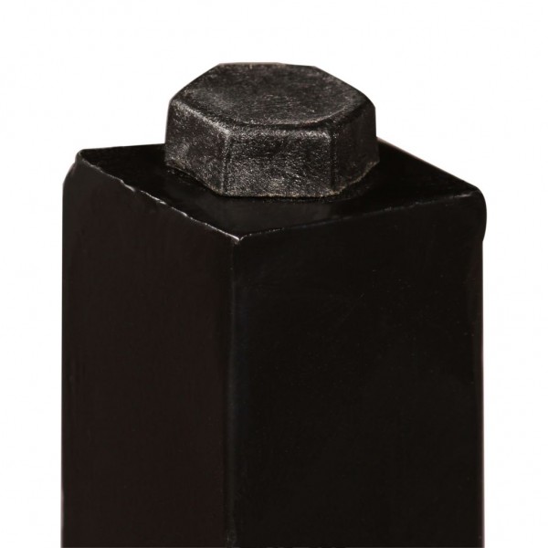 Mesa de bar de madera maciza reciclada 60x60x107 cm M 5