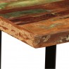 Mesa de bar em madeira reciclada maciça 120x60x107 cm 4