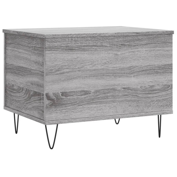 Mesa de centro madera contrachapada gris Sonoma 60x44.5x45 cm M 5