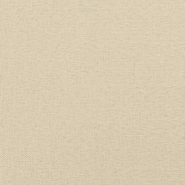 2 pcs conjunto de sofás com almofadões tecido cor creme M 5