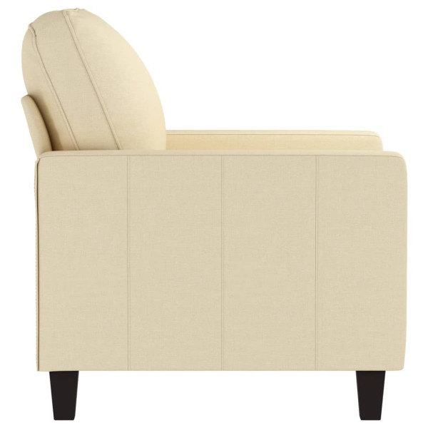 Poltrona 60 cm tecido cor creme M 4