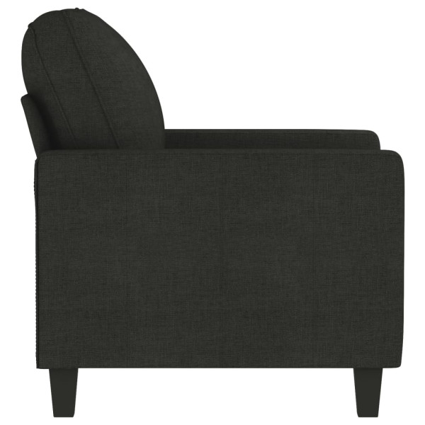 Sillón de tela negro 60 cm M 4