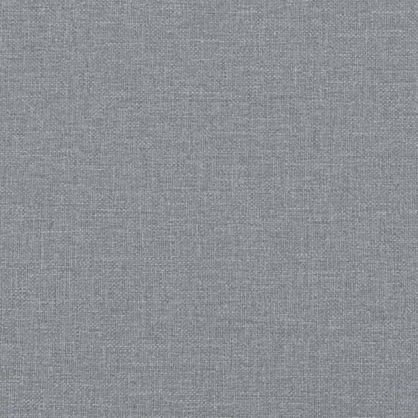 Juego de sofás con cojines 2 piezas tela gris claro M 5