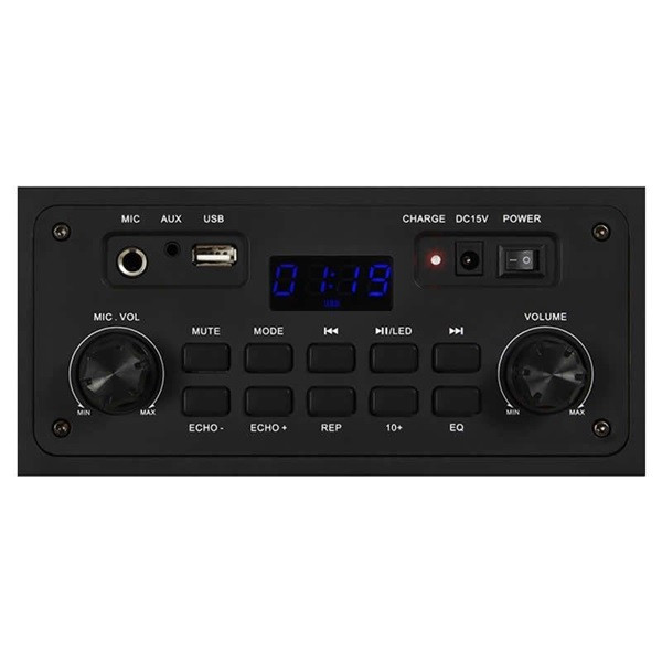 Altavoz portátil Fonestar Califórnia negra M 4