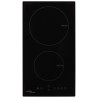 Placa de inducción con 2 quemadores control táctil 3500 W 1